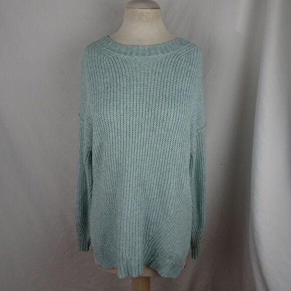 American Eagle Light Blue Women Sweater Size S - Picture 1 of 10
